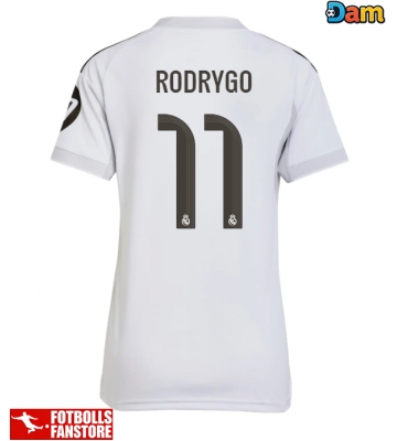 Real Madrid Rodrygo Goes #11 Hemmatröja Dam 2025-26 Kortärmad